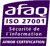 afaq, iso 27001, afnor, certification, logo